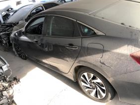 2016-2020 HONDA CIVIC FC5 ARKA SOL KAPI FUME RENK